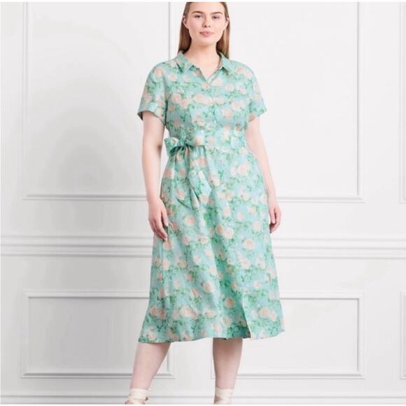 Hill House Dresses & Skirts - Hill House Blue Roses Midi Dress, No Size Tag, See Description